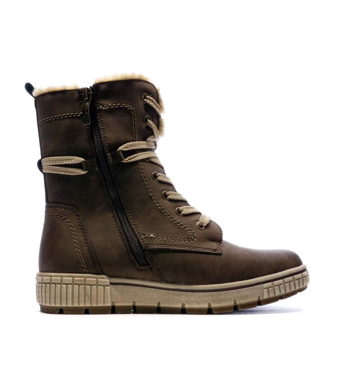 Bottines marrons femme relife jachaud-2
