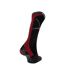 Chaussettes De Hockey Pro Vapor Adulte Noir Rouge Bauer-2