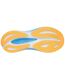Womens/ladies Max Cushioning Propulsion Trainers White Orange Skechers-4