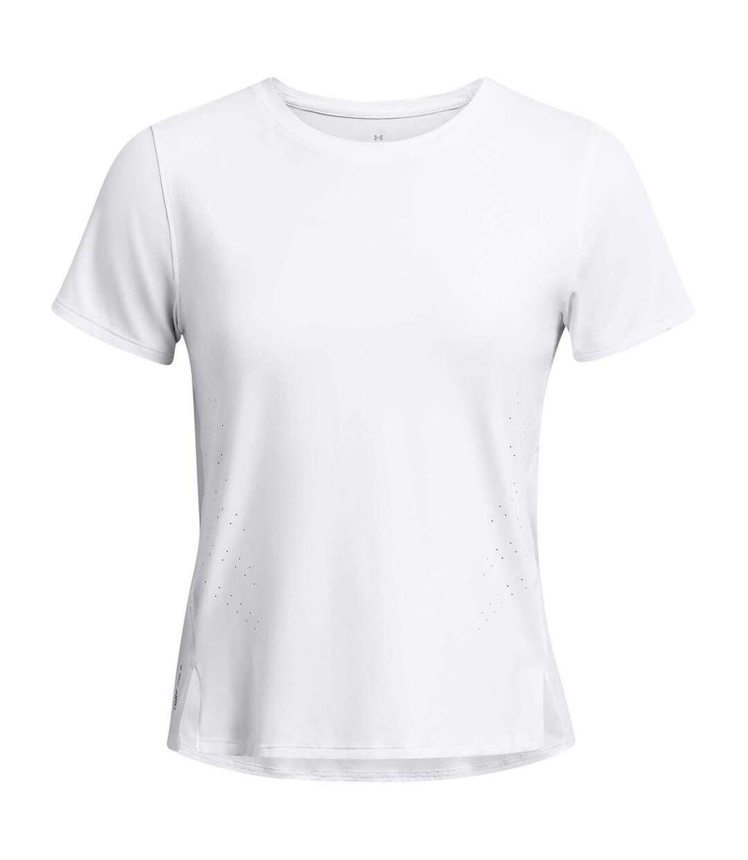 T-shirt Launch Femme Blanc Réfléchissant Under Armour-2