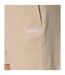 Mens Waffle Relaxed Fit Shorts Beige Boss-4