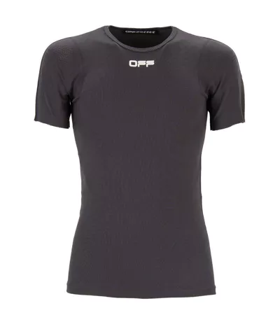 T-shirt Femme Noir Off White