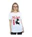 Disney Womens/Ladies Mulan Movie Warrior Silhouette Coton Boyfriend T-Shirt (Blanc) - UTBI35480-2