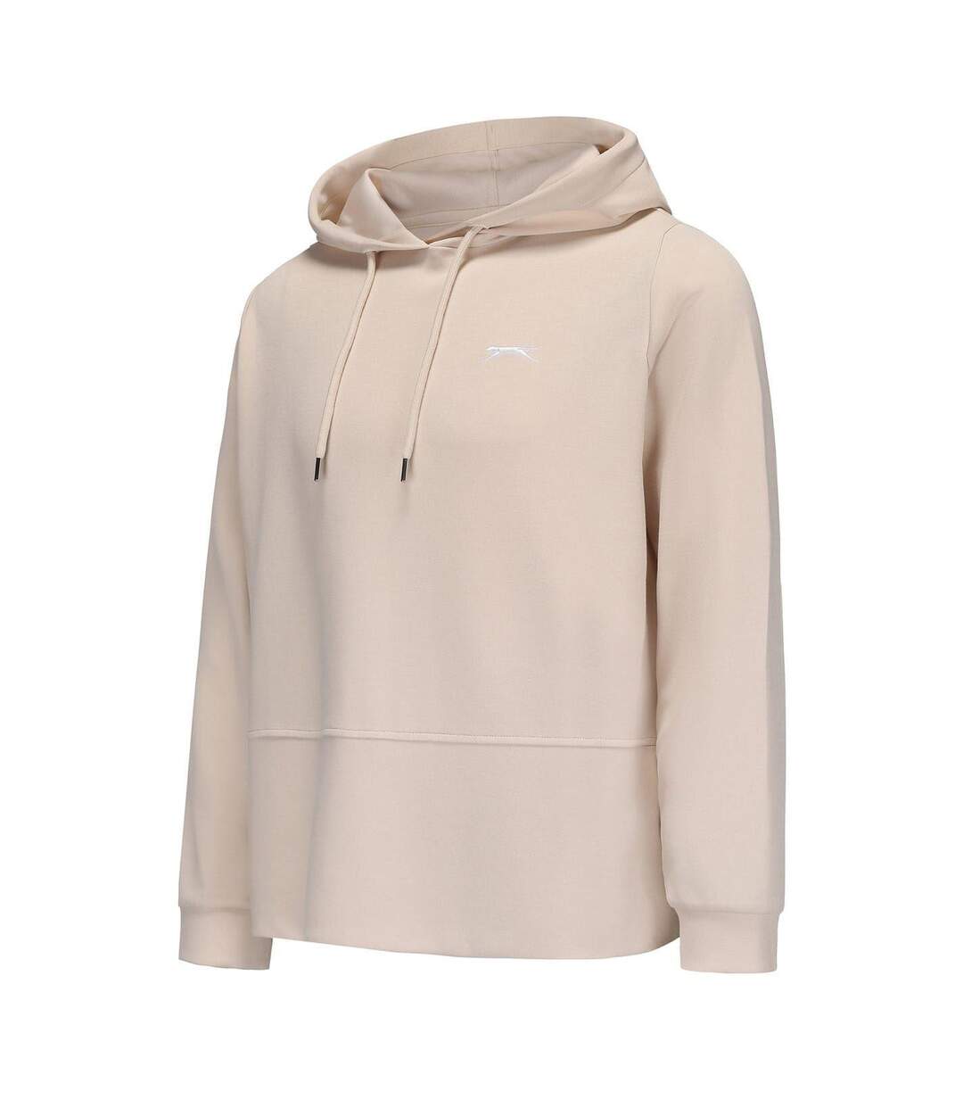 Womens/ladies Scuba Hoodie Beige Slazenger-3
