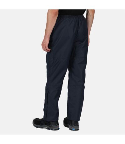 Regatta Mens Waterproof Breathable Linton Trousers (Navy)