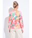 Pull doux col rond imprimé floral-2