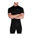 Maillot De Cyclisme Manches Courtes Homme Noir Pinnacle-1