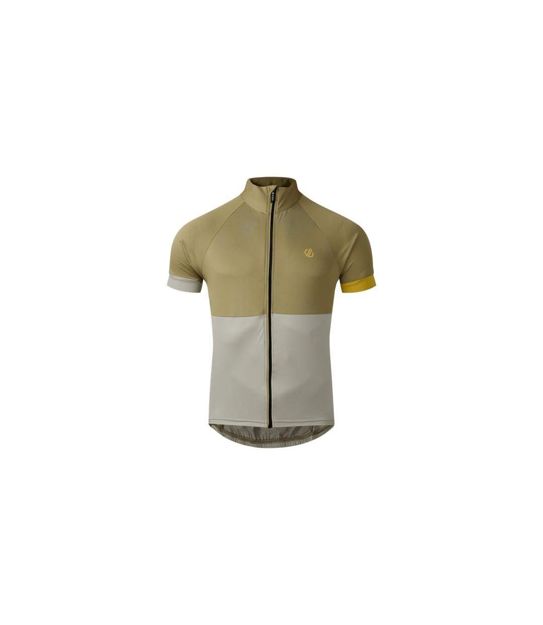 Maillot De Cyclisme Protraction Homme Beige Blanc Cassé Dare 2B-1