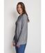 Pull chaud court col montant torsades-3