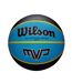 Wilson - Ballon de basket MVP (Noir / Bleu) (Taille 5) - UTRD851