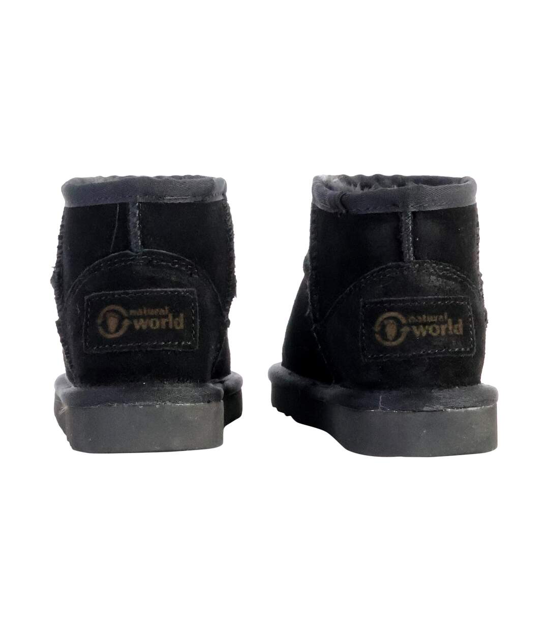 Bottines Chausson Enfant Cuir Natural World Bota Alta Merino-4