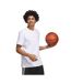 T-shirt Manches Courtes Basket Style Graphique Lil Stripe Spring Break Homme Blanc Adidas-1