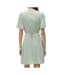 Robe verte femme vero moda malba-2