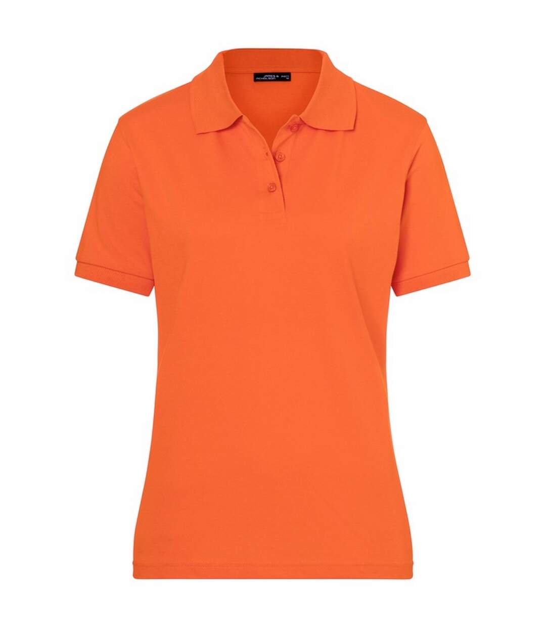 Polo Classic Femme Orange Foncé James And Nicholson-1