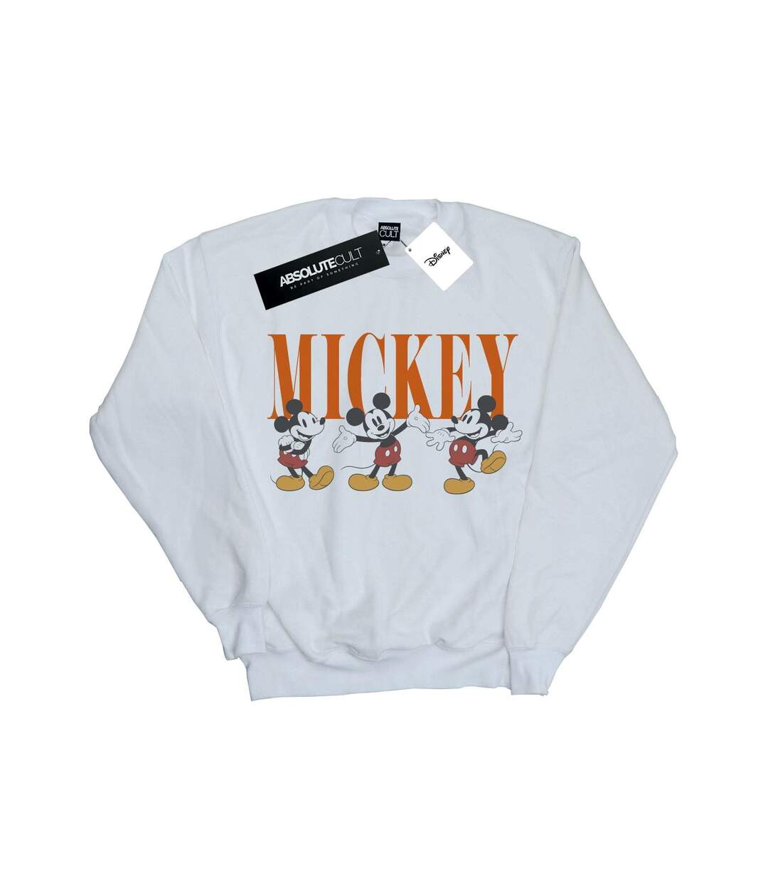 Disney Sweat-shirt Womens/Ladies Mickey Mouse Poses (Blanc) - UTBI28338-1