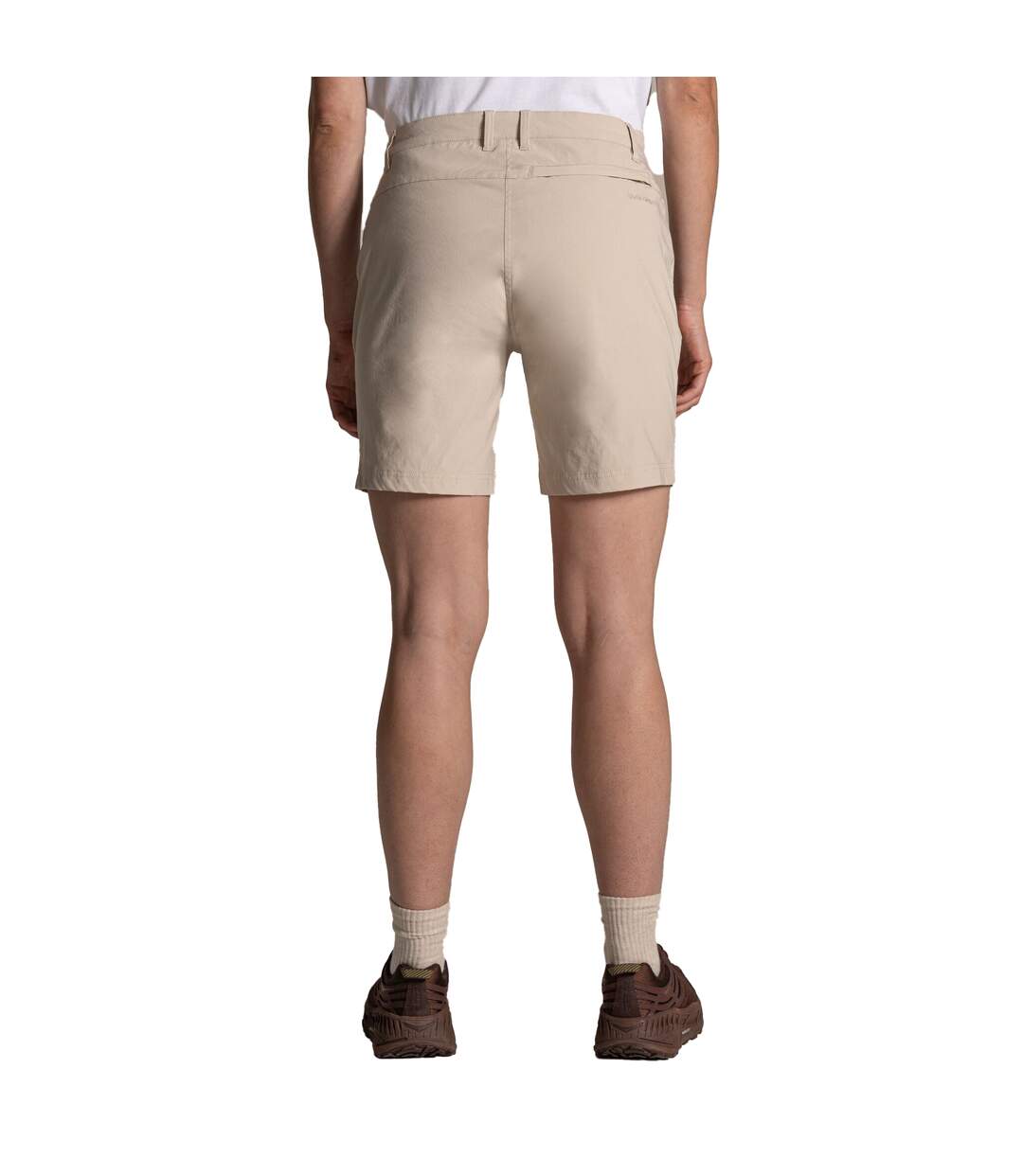 Short Décontracté Kiwi Pro Femme Blanc Cassé Craghoppers-2