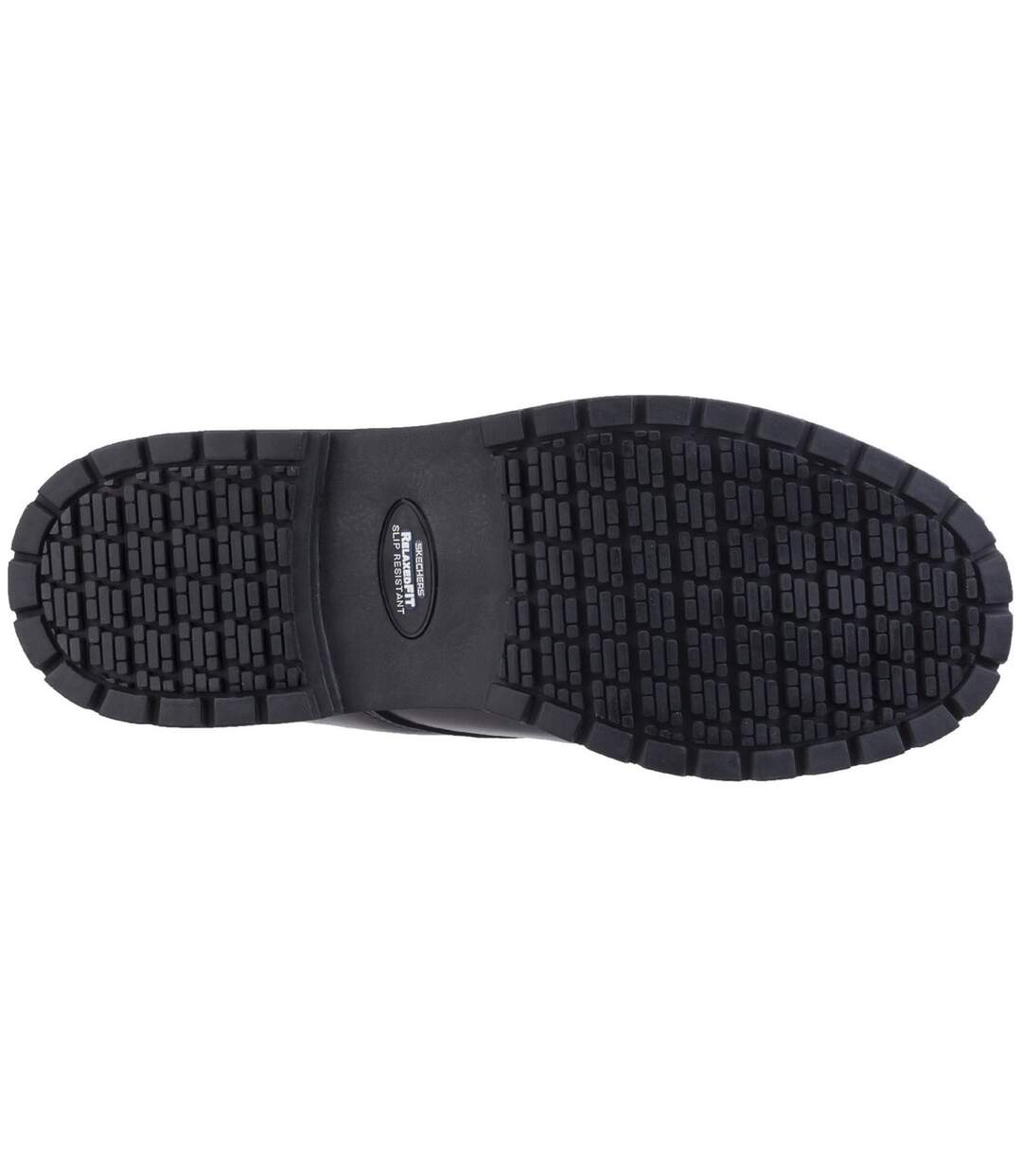 Skechers Mens Cottonwood Elks SR Shoes (Black) - UTFS4892-4