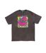 T-shirt Super Dee Duper Adulte Charbon Barney-1
