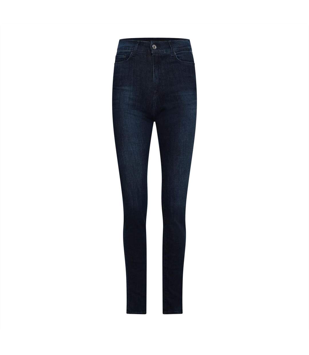 Womens/ladies Cotton Denim Slim Jeans Blue Replay-1