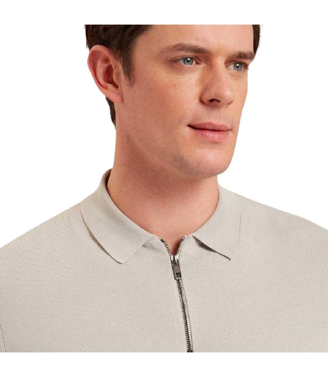 Polo Daldin Homme Gris Foncé Ted Baker-4