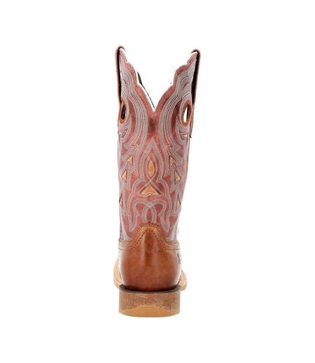 Bottes De Cowboy Lady Rebel Pro Femme Vieux Marron Bleu Ciel Durango