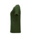 T-shirt New Classic Femme Vert Bouteille Clique-3