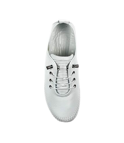 Tennis abbie femme blanc Lunar