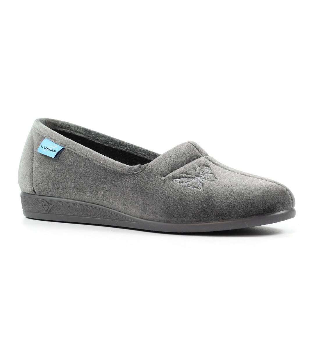 Chaussons Femme Gris Lunar-1