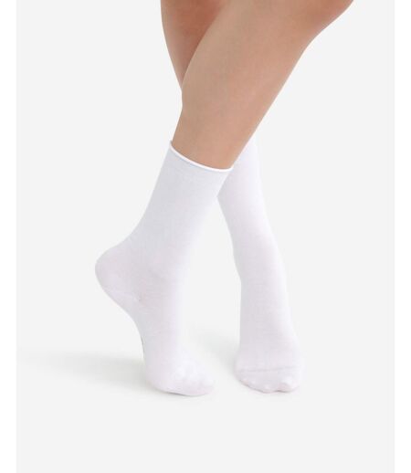 Lot de 2 Paires de Mi-Chaussettes Modal