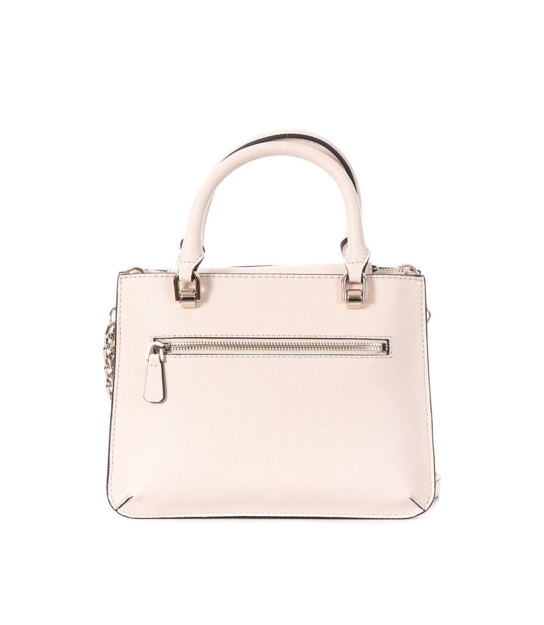 Sac à Bandoulière Beige Femme Guess Nelka - Taille unique-2