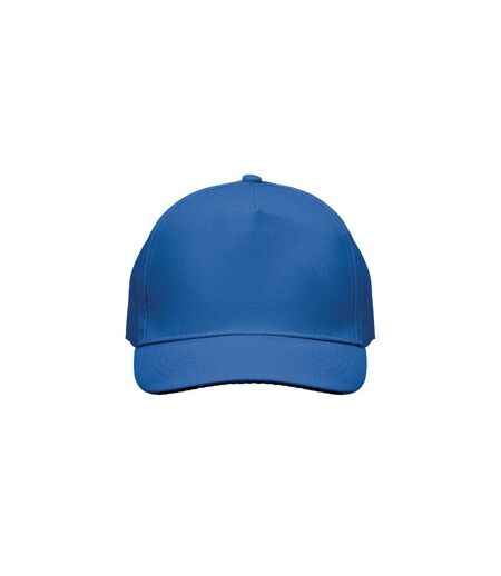 Sunny 5 Panel Baseball Cap Royal Blue MidOcean