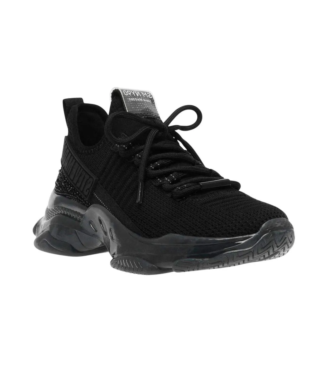 Womens/ladies Maxilla-r Trainers Black Steve Madden-3