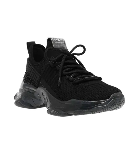 Womens/ladies Maxilla-r Trainers Black Steve Madden