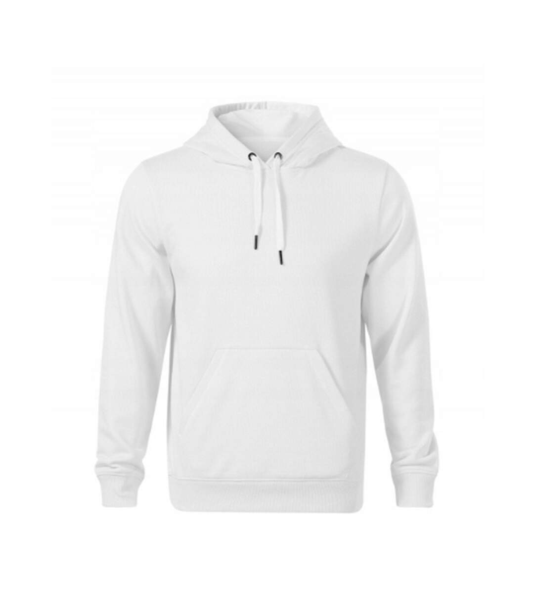 Sweat À Capuche Break Homme Blanc Malfini-1