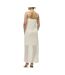 Robe ecru femme vero moda kylie-2