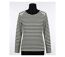 AXONE - TF330E - Tee-shirt femme grande taille manches longues rayé et strass-3