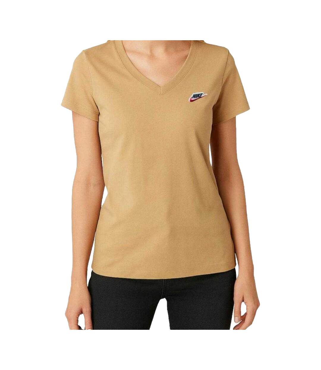 T-shirt Femme Beige Clair Nike-1