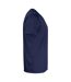 T-shirt Homme Bleu Marine Foncé Clique-4