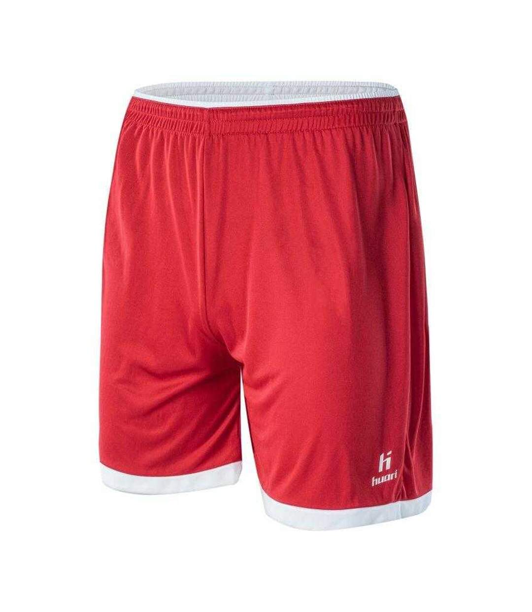 Short Motif/style Logo Barracas Homme Rouge Huari-3