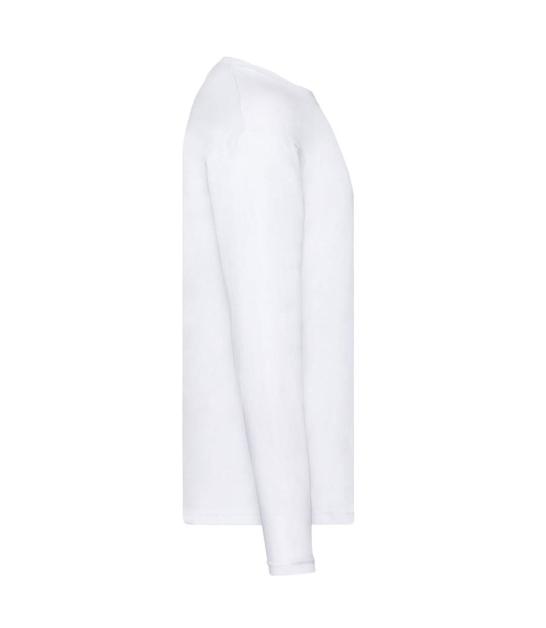 Mens original long-sleeved t-shirt white Fruit of the Loom-3