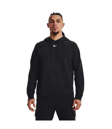 Mens Fleece Hoodie Black Under Armour
