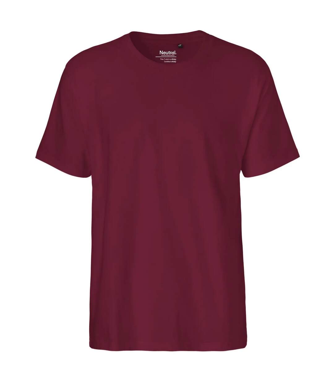 T-shirt Homme Bordeaux Neutral-1