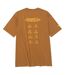Mens Logo Back Print T-shirt Bronze Caterpillar-2