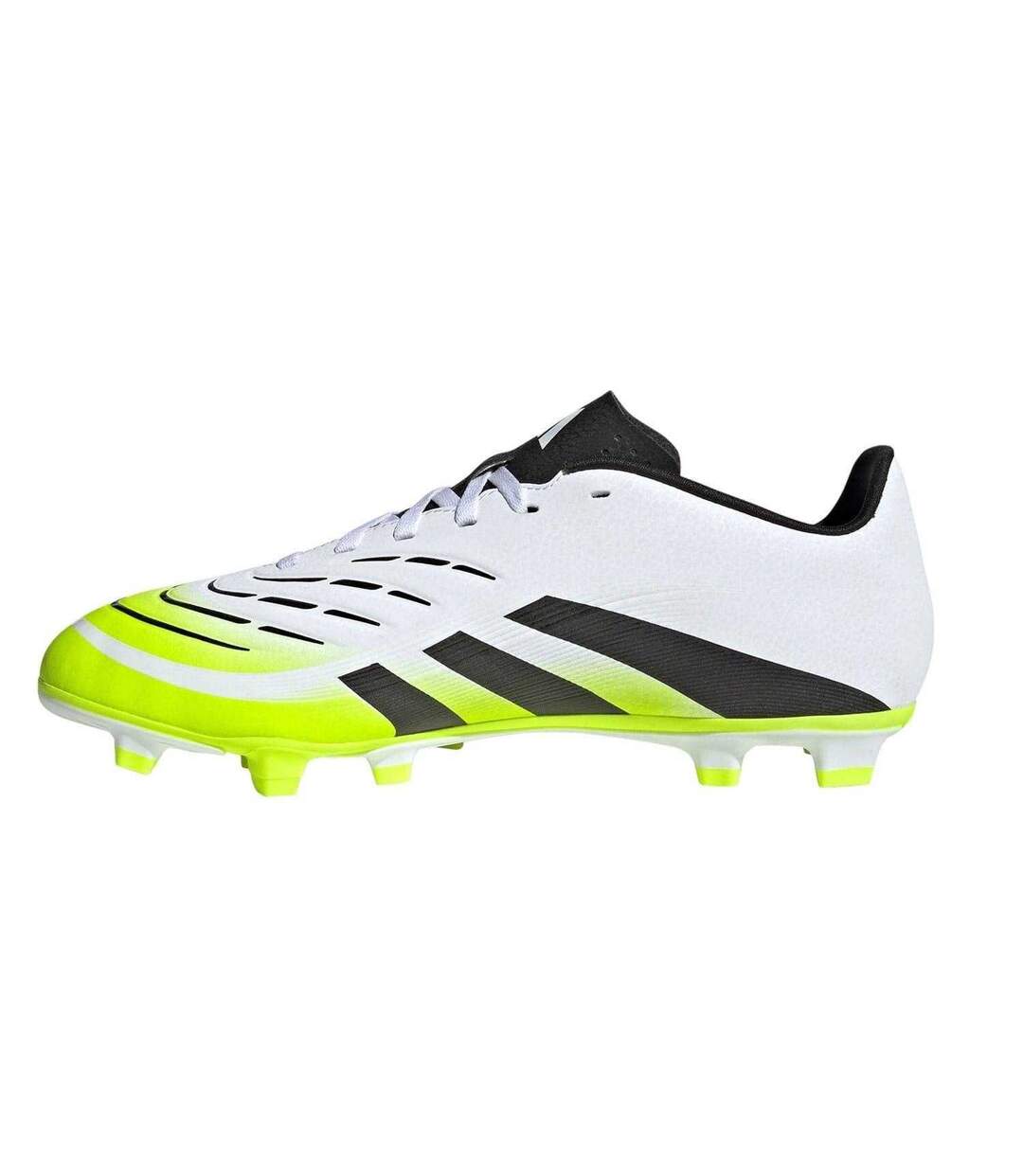 Chaussures De Foot Pour Terrain Ferme Predator Club Homme Blanc Noir Citron Adidas-3