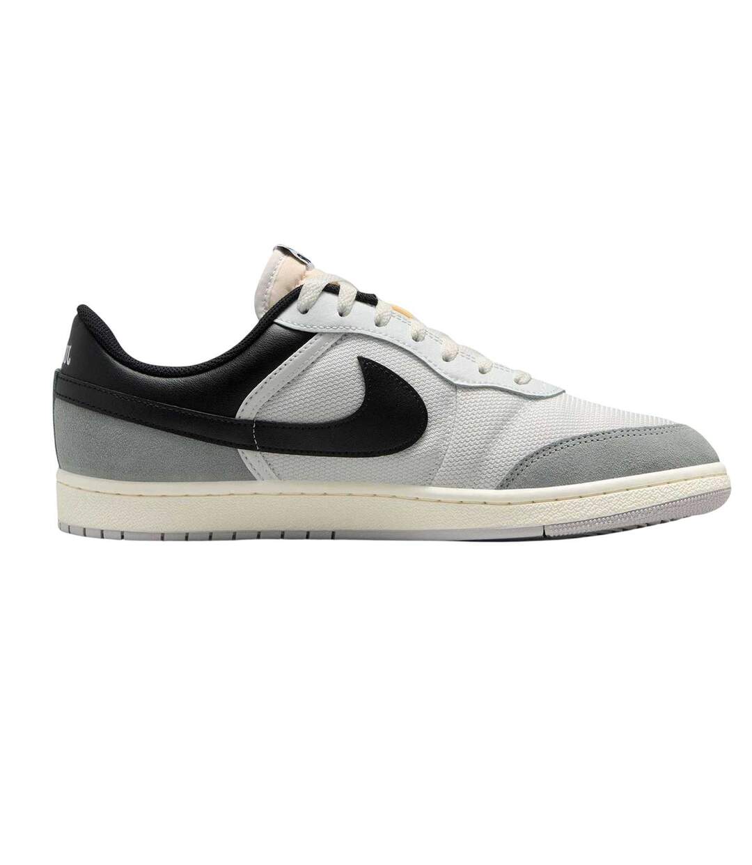 Mens Air Jordan Skyline Leather Trainers Black White Nike-1