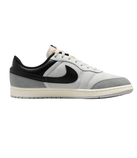 Mens Air Jordan Skyline Leather Trainers Black White Nike