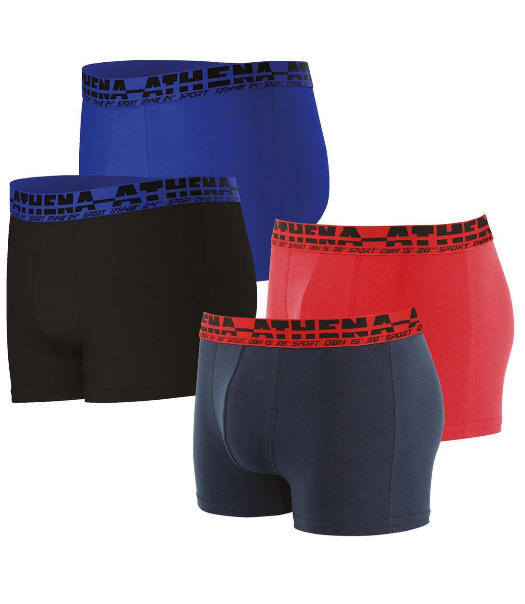 Lot de 4 boxers homme Easy Sport