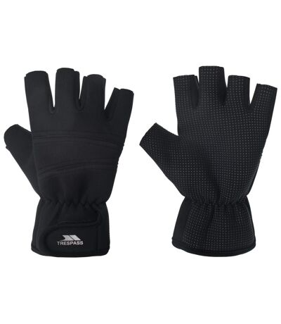 Trespass Adults Unisex Carradale Fingerless Gloves (Black) - UTTP426