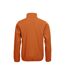 Clique Mens Basic Soft Shell Jacket (Blood Orange) - UTUB144