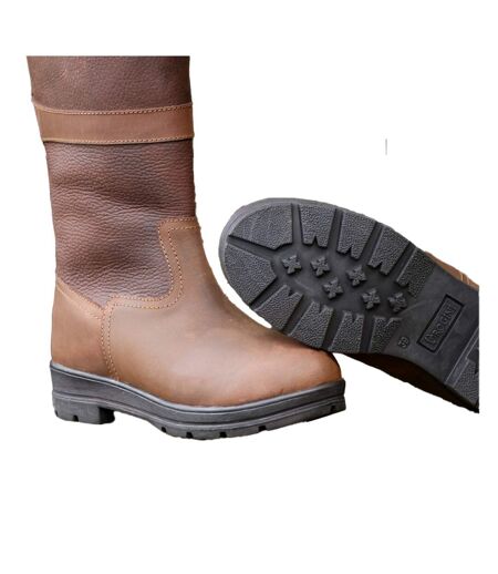 Bottes De Campagne Style Classique Pembroke Adulte Marron Brogini